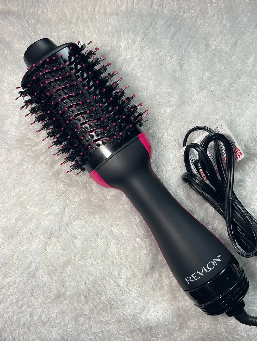 Revlon One-Step Hair Dryer & Volumizer - Black and Pink